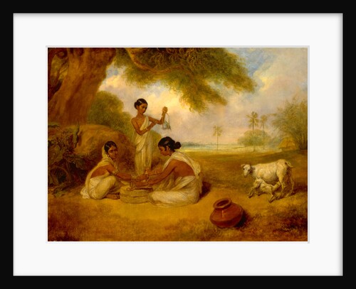 Grinding Corn by Arthur William Devis