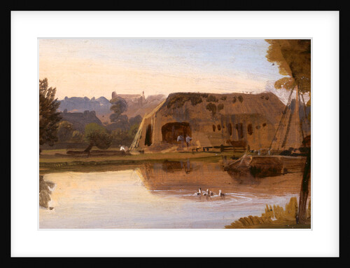 On the Kennet, Reading by William Havell