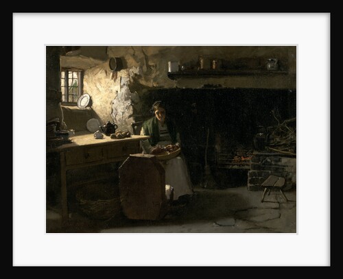 Peeling Potatoes by Frank Holl