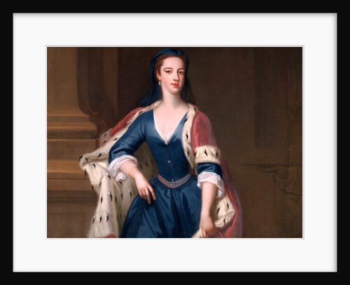 Lady Anne Cavendish (daughter of Elihu Yale ?) by Jonathan Richardson the Elder