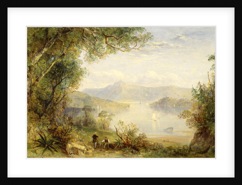 View on the Hudson River by Thomas Creswick