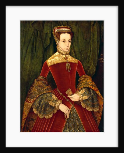 Portrait of a woman, aged sixteen, previously identified as Mary Fitzalan, Duchess of Norfolk, 1565 by Hans Eworth