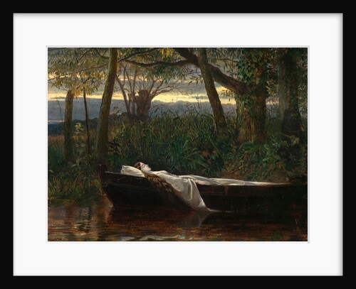 The Lady of Shalott by Walter Crane