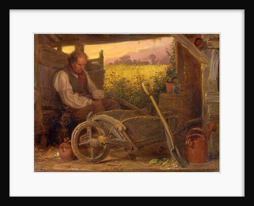 The Old Gardener by Briton Riviere
