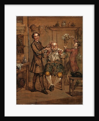 The Barber The Barber's Shop by Marcellus Laroon the Younger
