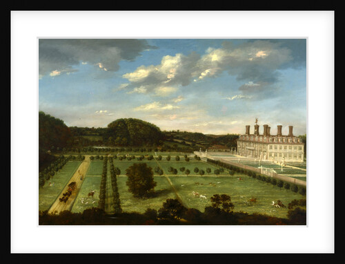 A View of Bayhall, Pembury, Kent Richard Amherst's Manor and Seat at Bayhall, Pembury, Kent by Jan Siberechts