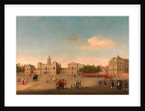 View of Horse Guards and Whitehall, London by Anonymous