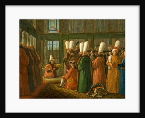 The Grand Vizier giving Audience to the English Ambassador by Francis Smith