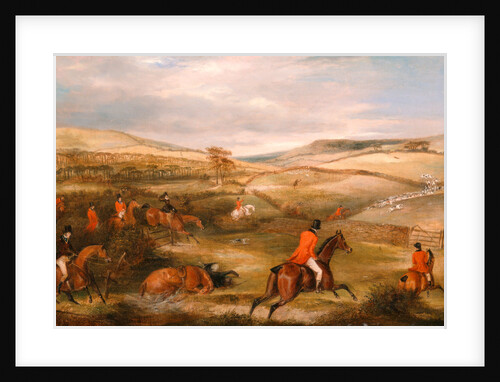 The Berkeley Hunt, 1842: The Chase by Calcraft Turner