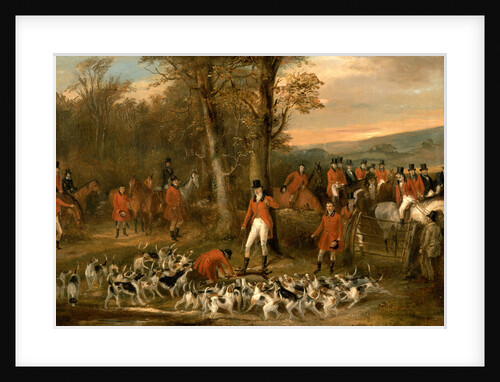 The Berkeley Hunt, 1842: The Death by Calcraft Turner