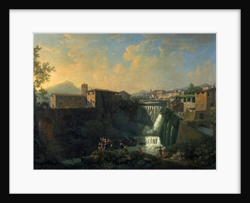A View of Tivoli Rome Italy by Thomas Patch