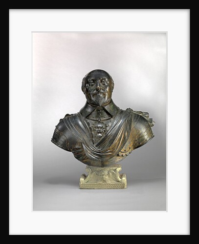 Bust of a Man Robert Bertie, 1st Earl of Lindsey, after Hubert Le Sueur by Anonymous
