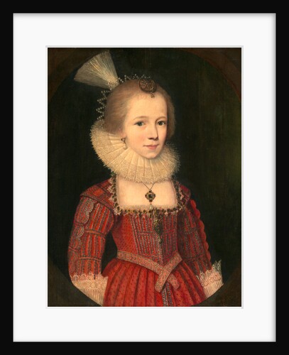 A Young Girl by Van Somer