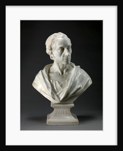 Alexander Pope by Louis François Roubiliac