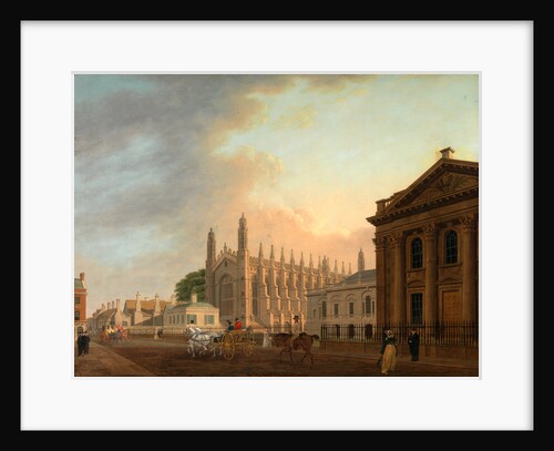 King's Parade, Cambridge by Thomas Malton the Younger