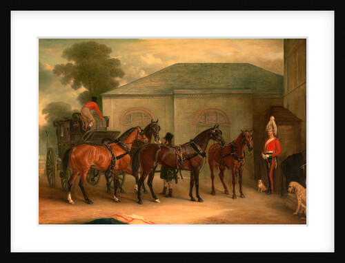 The Drag of Sir Watkin Williams Wynn by John Ferneley