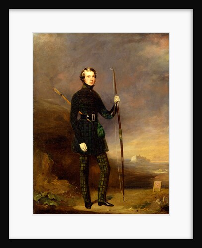Dr. John Logan Campbell John Logan Campbell in the clib dress of the Edinburgh Alleion Archers by Mungo Burton