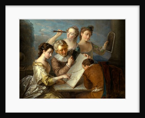 The Sense of Sight, Philippe Mercier by Philippe Mercier