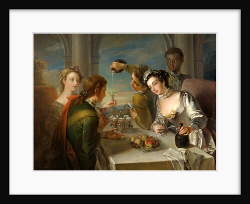 The Sense of Taste, Philippe Mercier by Philippe Mercier
