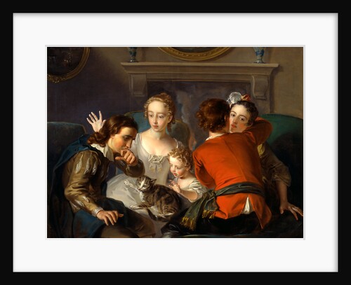 The Sense of Touch, Philippe Mercier by Philippe Mercier