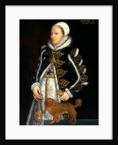 Portrait of a Woman, probably Catherine Carey by Der Meulen