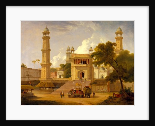 Indian Temple, Said to Be the Mosque of Abo-ul-Nabi by Thomas Daniell