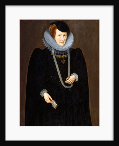 Portrait of a Woman, probably Mary, Lady Scudamore by Marcus Gheeraerts the Younger
