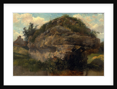 Rocky Hillside by Frederick W. Watts