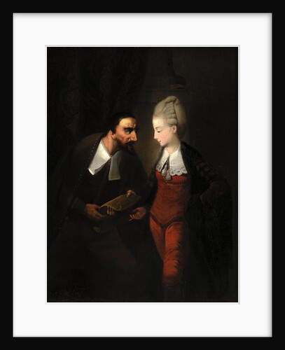Portia and Shylock, from Shakespeare's The Merchant of Venice, IV, i by Edward Alcock