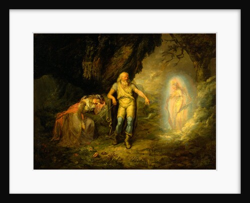 Prospero, Miranda and Ariel by Anonymous