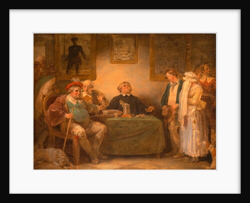The Seven Ages of Man: The Justice, 'As You Like It,' II, vii by Robert Smirke