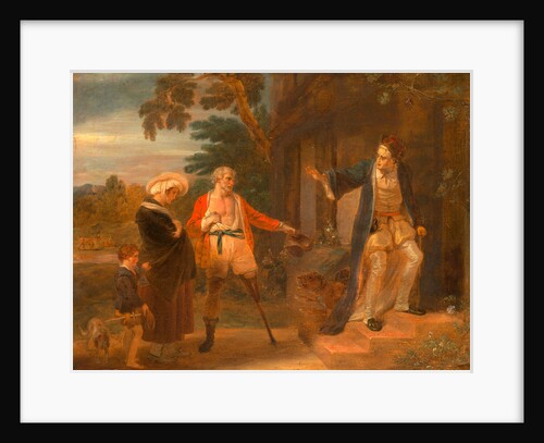 The Seven Ages of Man: The Pantaloon, 'As You Like It,' II, vii by Robert Smirke
