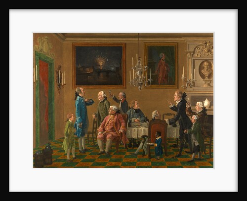 British Gentlemen at Sir Horace Mann's Home in Florence by Thomas Patch