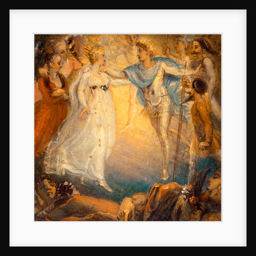 Oberon and Titania from A Midsummer Night's Dream by Thomas Stothard