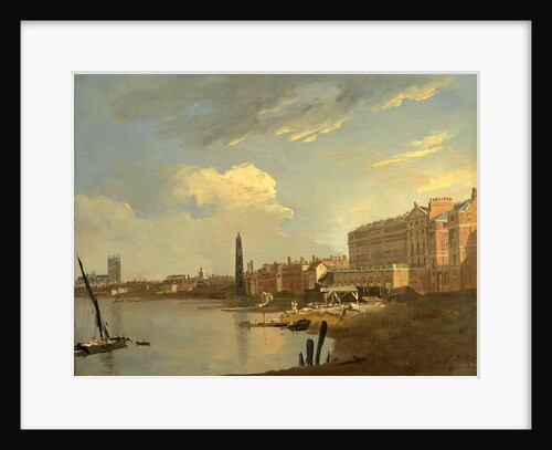 The Thames and the Adelphi by William Hodges