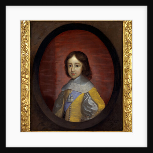 William III, Prince of Orange, as a child William III of Orange, Aged 7 by Cornelius Johnson