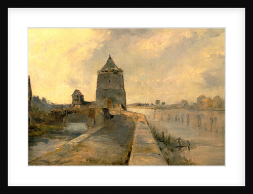 The Rhine at Constance (Konstanz-am-Rhein) Germany by Rev. Edward Thomas Daniell