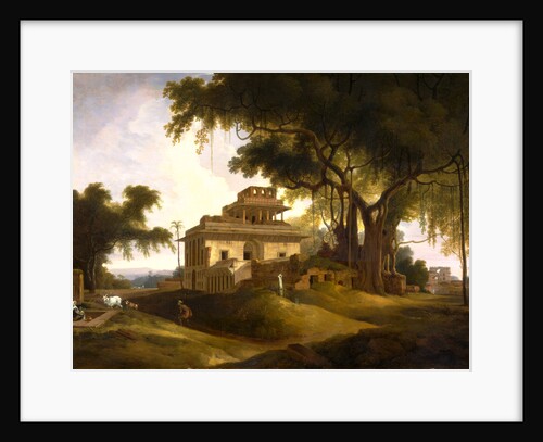 Ruins of the Naurattan, Sasaram, Bihar by Thomas Daniell