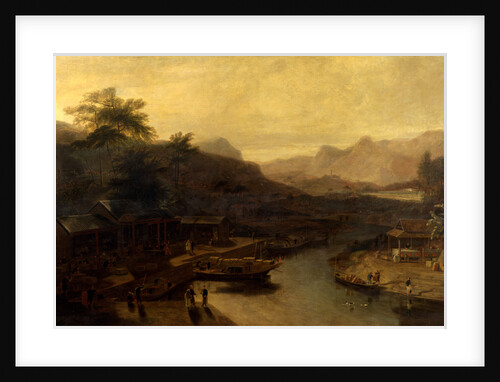 A View in China: Cultivating the Tea Plant by William Daniell