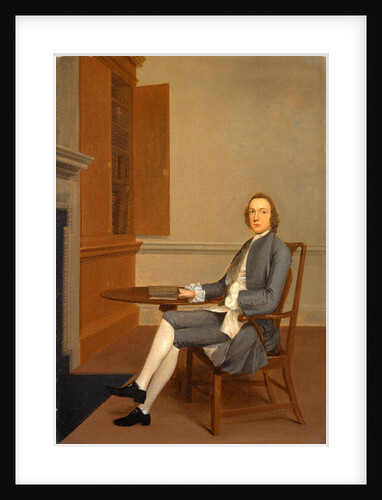 An Unknown Man Seated at a Table by Arthur Devis