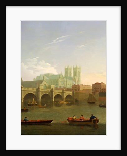Westminster Abbey and Bridge by Joseph Farington
