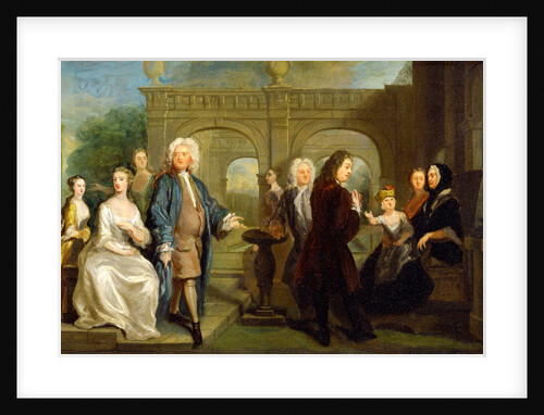 A Family Conversation Piece by Joseph Highmore