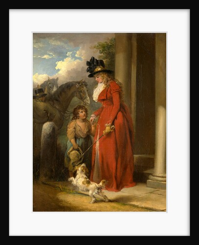 The Squire's Door by George Morland