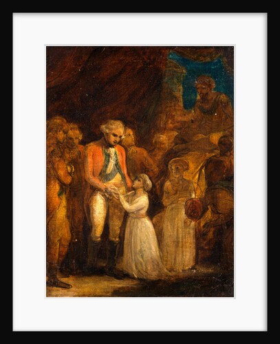 The Two Sons of Tipu Sahib, Sultan of Mysore, Being Handed over as Hostages to General Cornwallis by Robert Smirke