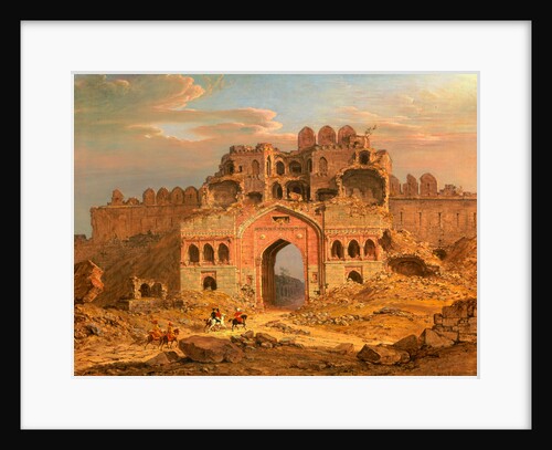 Inside the Main Entrance of the Purana Qila, Delhi A View from the Inside of the Main Entrance of the Purana Qila, Delhi by Robert Smith