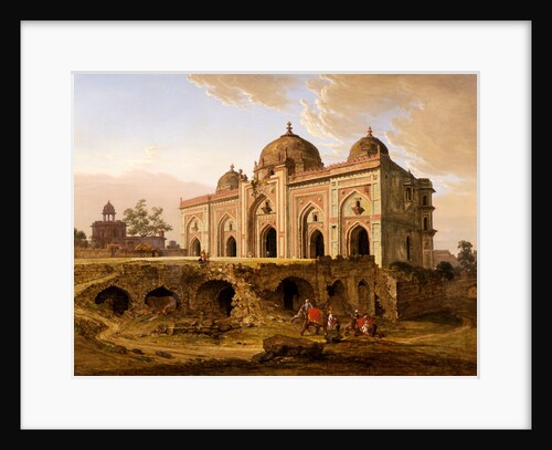 The Kila Kona Masjid, Purana Qila, Delhi, India by Robert Smith