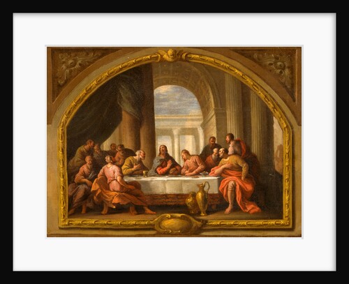 Sketch for 'The Last Supper,' St. Mary's, Weymouth by Sir James Thornhill