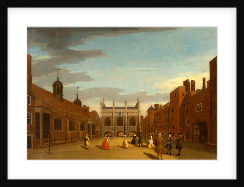 Lincoln's Inn, the Chapel, and Old Hall, London by Anonymous