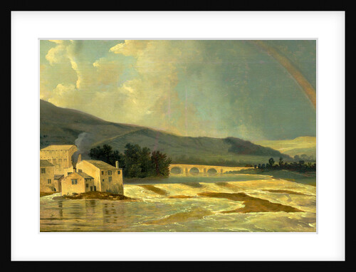 Otley Bridge on the River Wharfe by William Hodges