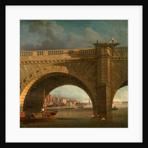 Arches of Westminster Bridge Westminster Bridge, London Samuel Scott, ca. 1702-1772 by Samuel Scott